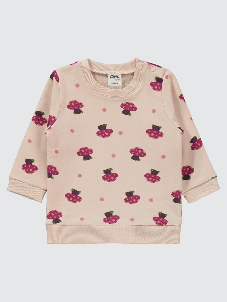 Civil Baby Mantar Empirme 6-18 Ay Takım - Pudra