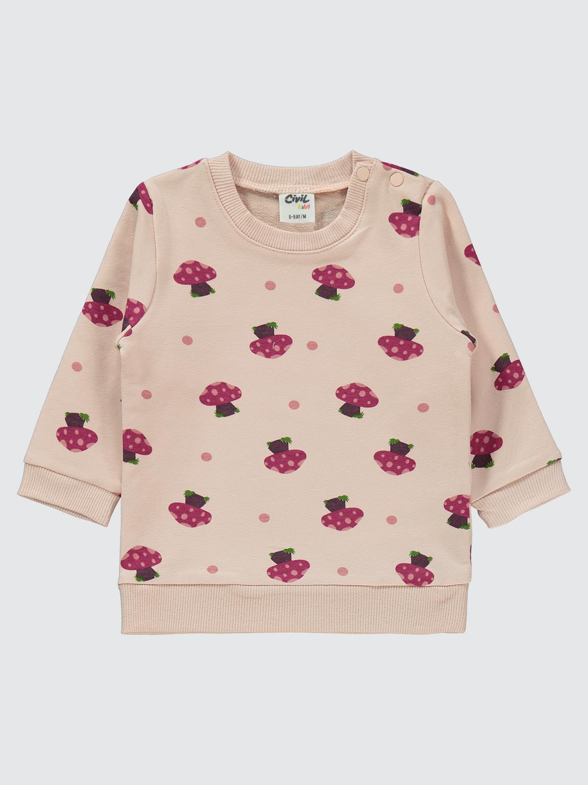 Civil Baby Mantar Empirme 6-18 Ay Takım - Pudra