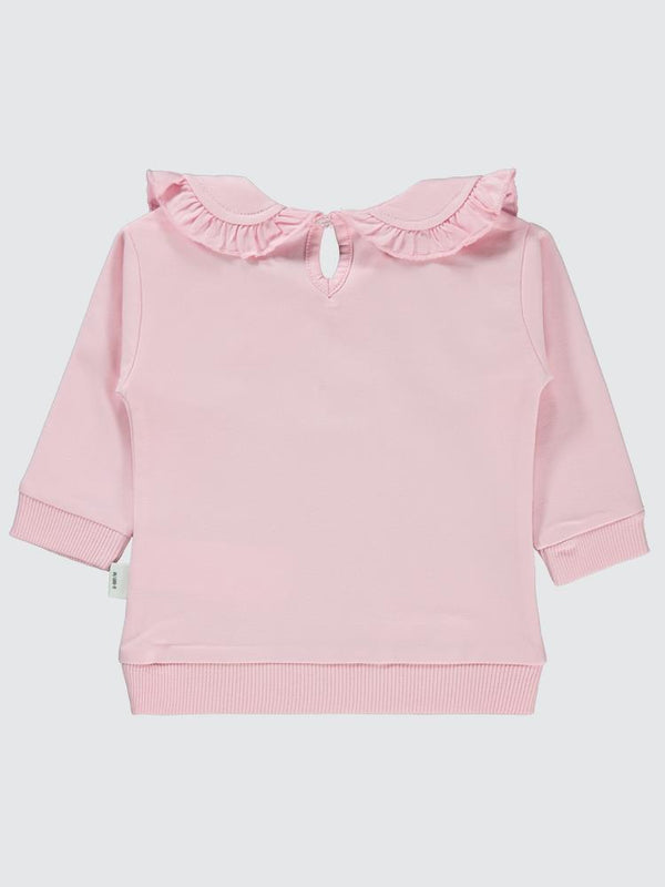 Civil Baby Düz 6-18 Ay Sweatshirt - Pembe