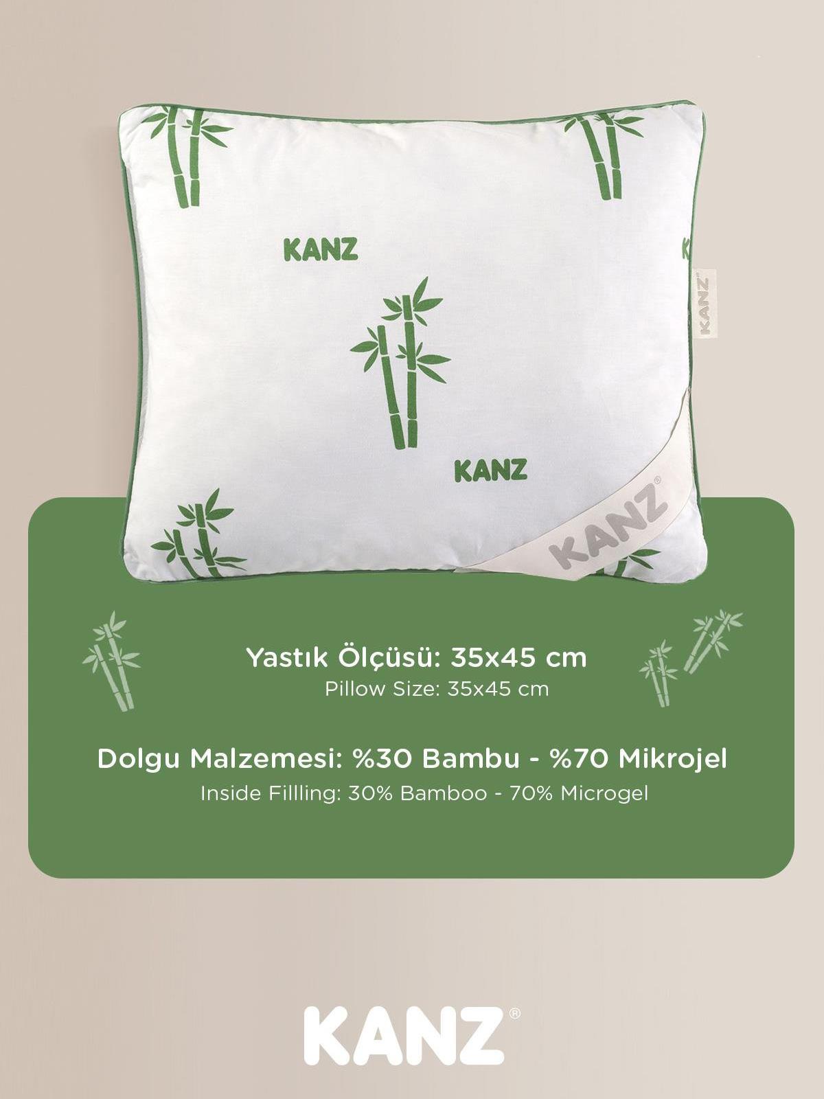 Kanz Bambu Bebek Yastığı 35x45 cm