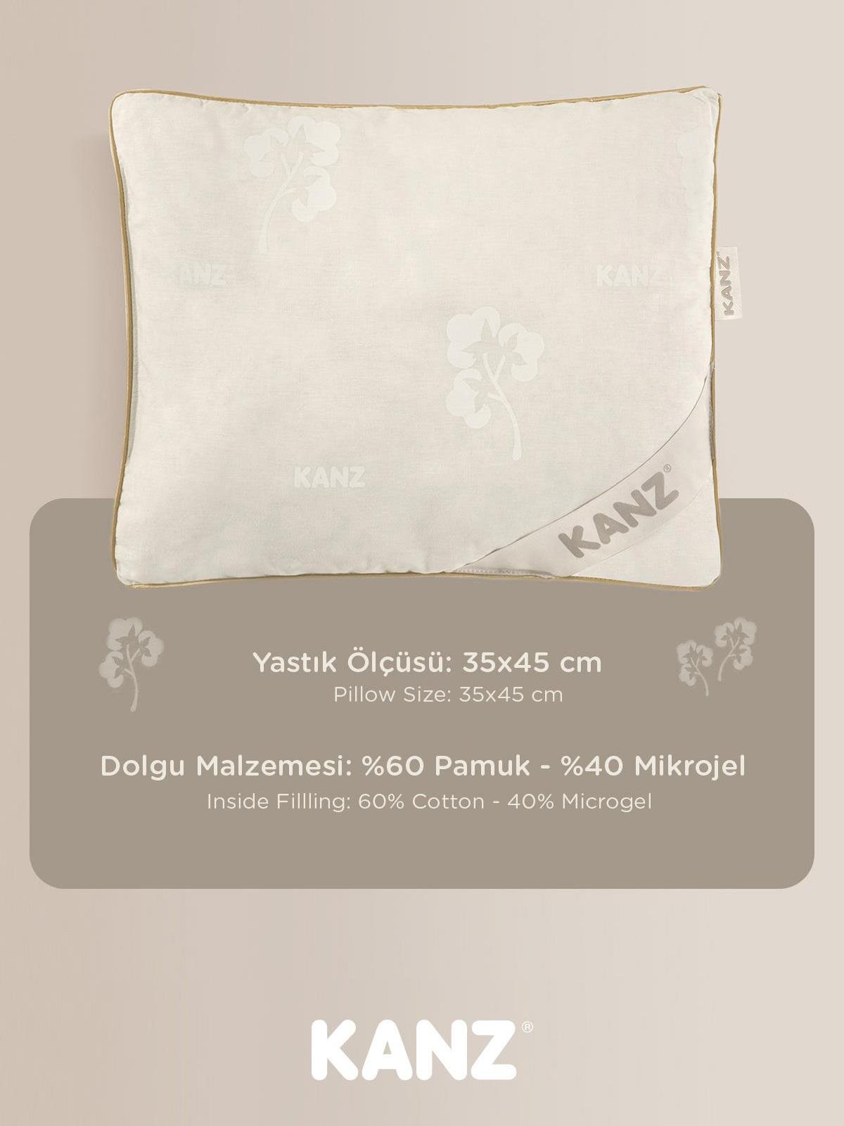 Kanz Pamuk Bebek Yastığı 35x45 cm - Standart
