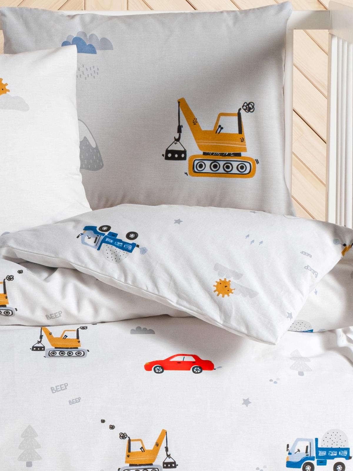 Kanz Ranforce Bebek Nevresim Takımı 100x150 cm - Mavi