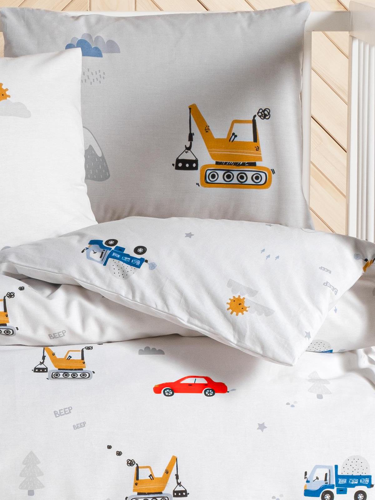 Kanz Park Yatak Nevresim Takımı 80x110 cm - Mavi