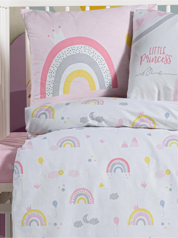 Kanz Park Yatak Nevresim Takımı 80x110 cm - Pembe