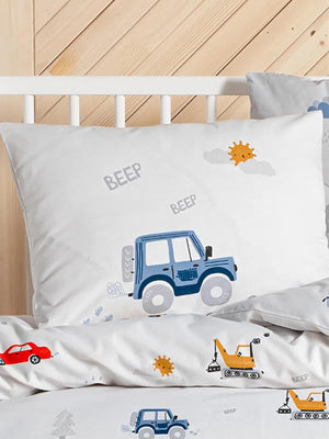 Kanz Pamuklu 2'li Bebek Yastık Kılıfı 35x45 cm - Mavi