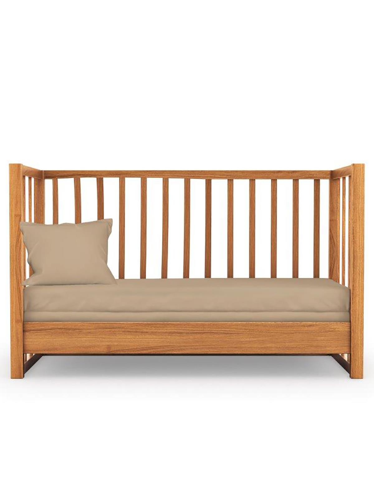 Kanz Unisex Lastikli Çarşaf ve Yastık Kılıfı Set - Bej