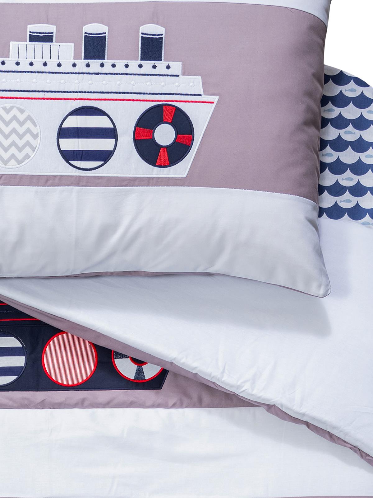 Tiffany Marin 3'lü Tek Kişilik Nevresim Takımı