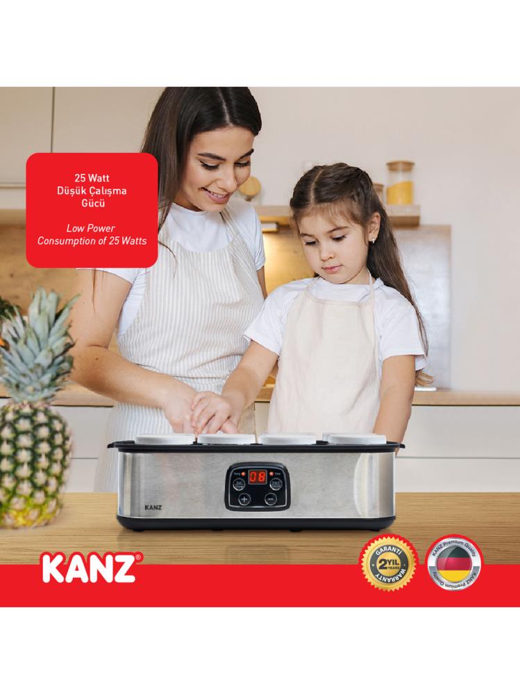 Kanz Yoğurt Yapma Makinesi