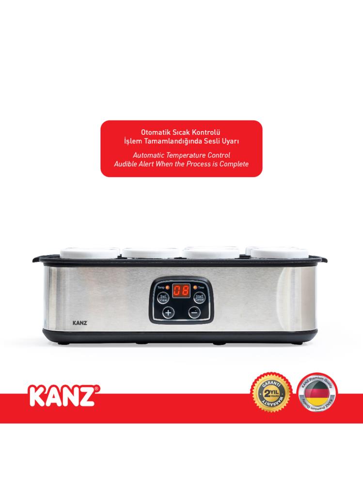 Kanz Yoğurt Yapma Makinesi