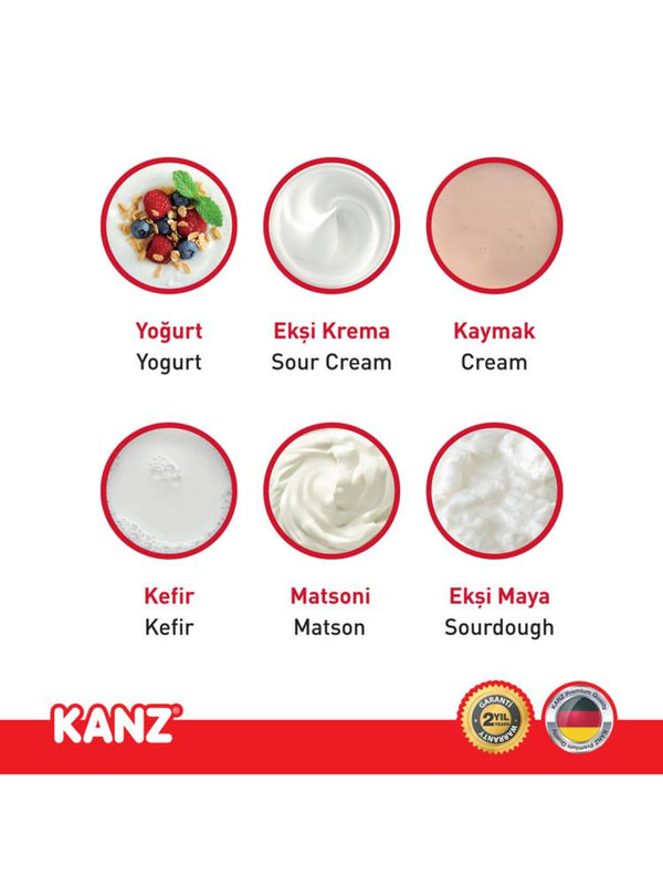 Kanz Yoğurt Yapma Makinesi