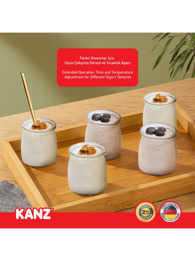 Kanz Yoğurt Yapma Makinesi