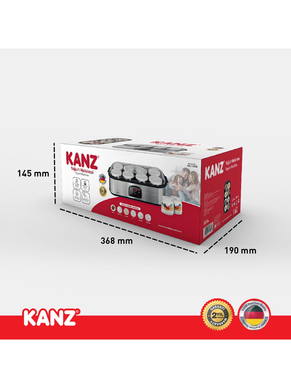 Kanz Yoğurt Yapma Makinesi - Standart