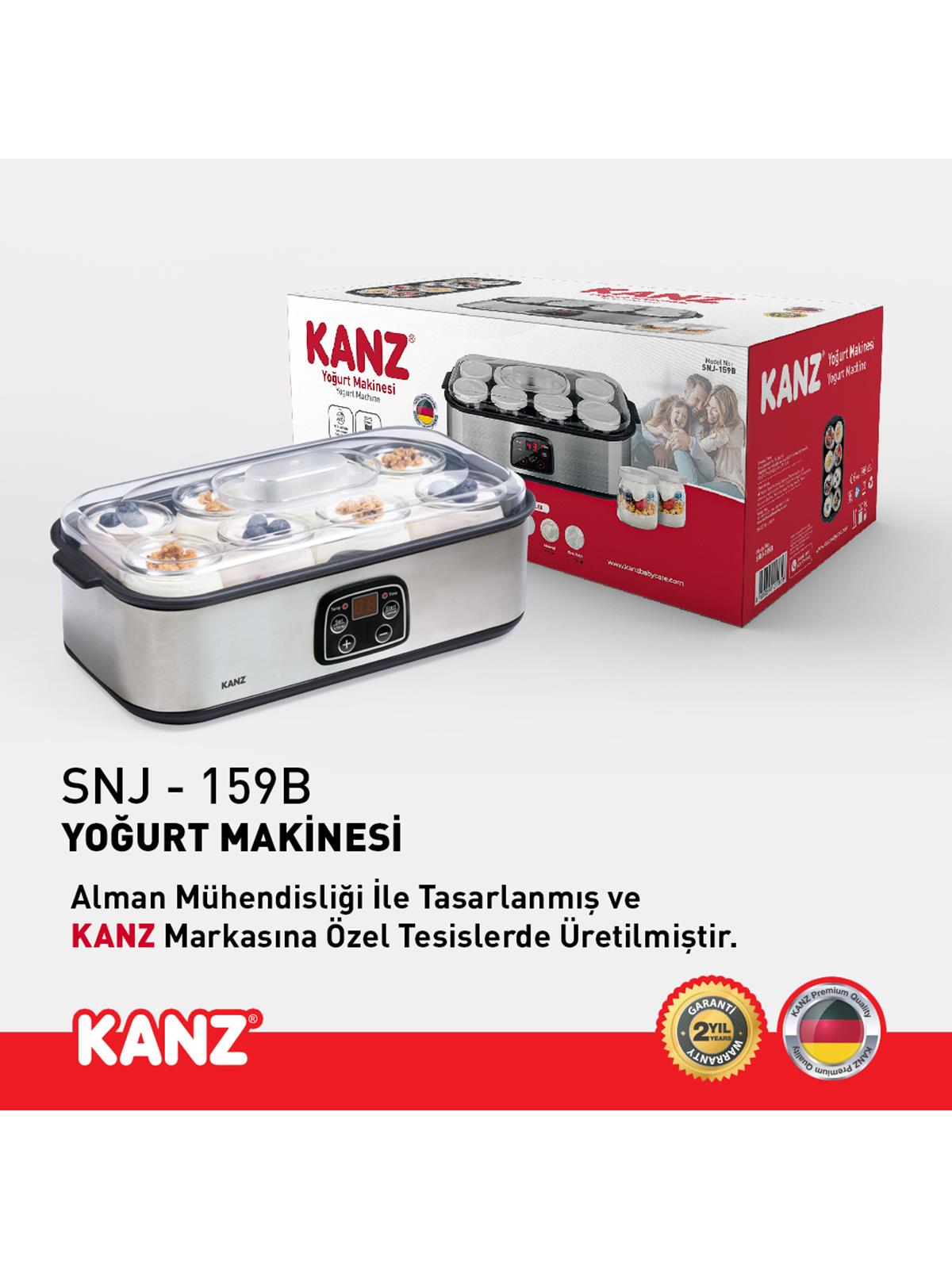 Kanz Yoğurt Yapma Makinesi - Standart