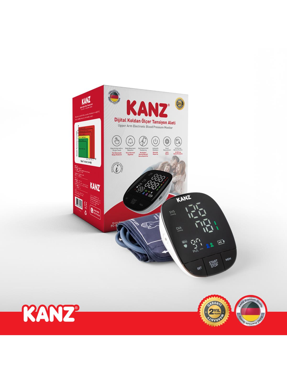 Kanz Dijital Koldan Ölçer Tansiyon Aleti