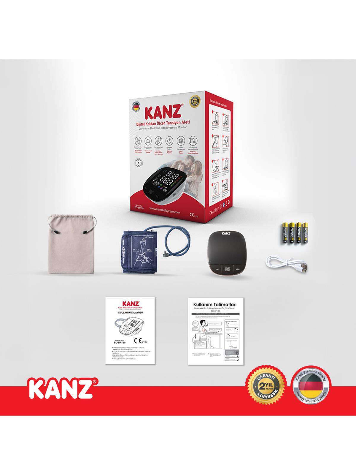 Kanz Dijital Koldan Ölçer Tansiyon Aleti