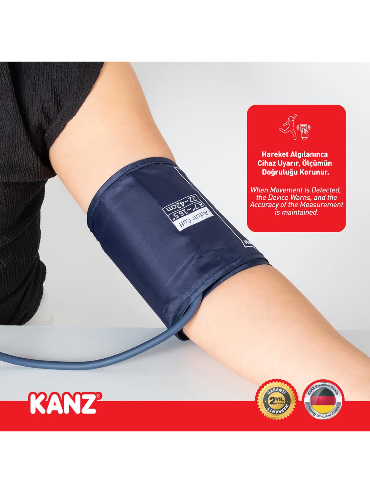 Kanz Dijital Koldan Ölçer Tansiyon Aleti