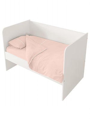 Pierre Cardin Actual Müslin 3'Lü Bebek Nevresim Takımı 100x150 - Pudra