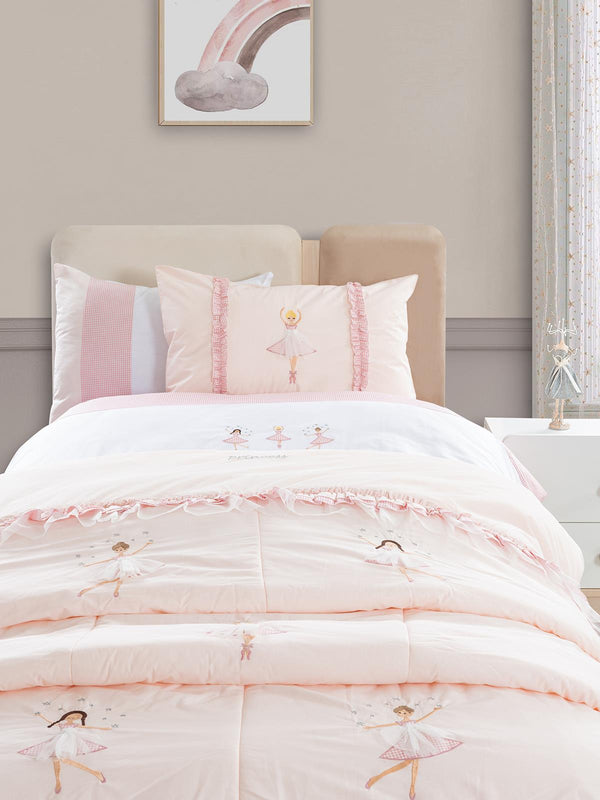 Tiffany Prenses 3'lü Tek Kişilik Nevresim Takımı