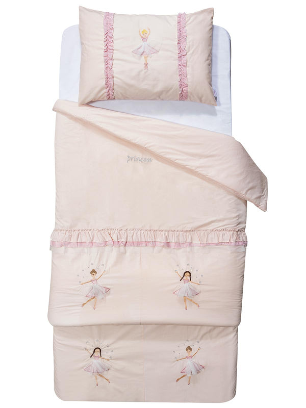 Tiffany Prenses 3'lü Tek Kişilik Nevresim Takımı