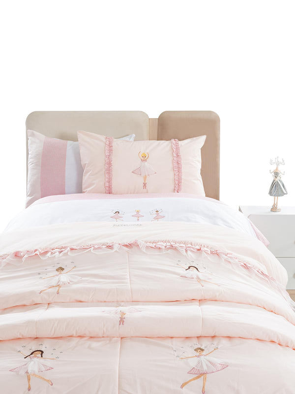 Tiffany Prenses 3'lü Tek Kişilik Nevresim Takımı