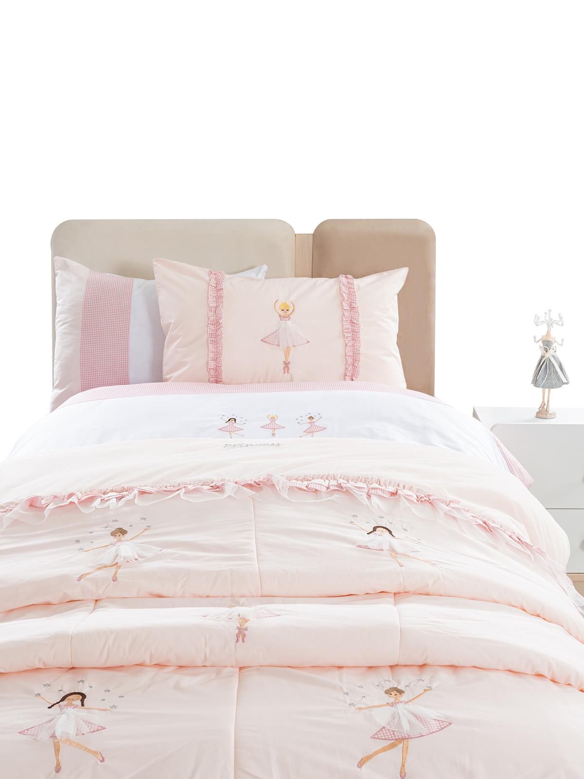 Tiffany Prenses 3'lü Tek Kişilik Nevresim Takımı