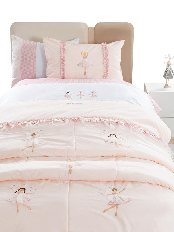 Tiffany Prenses 3'lü Tek Kişilik Nevresim Takımı