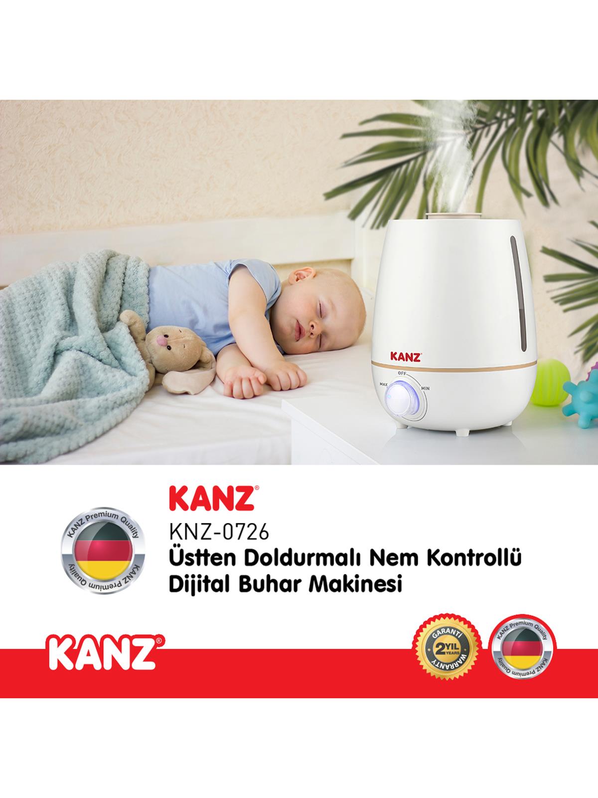 Kanz Manuel Üstten Doldurmalı Buhar Makinesi