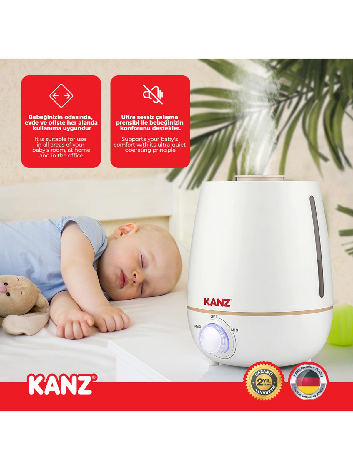 Kanz Manuel Üstten Doldurmalı Buhar Makinesi