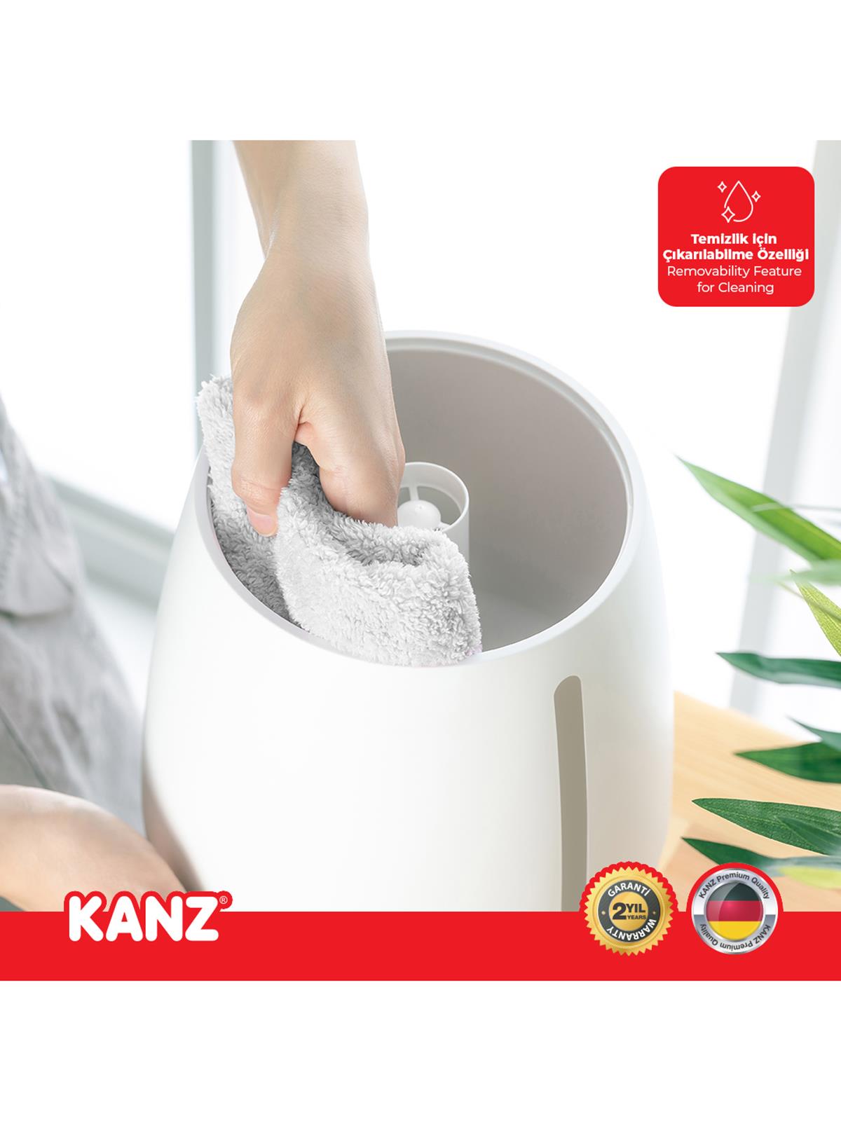 Kanz Manuel Üstten Doldurmalı Buhar Makinesi