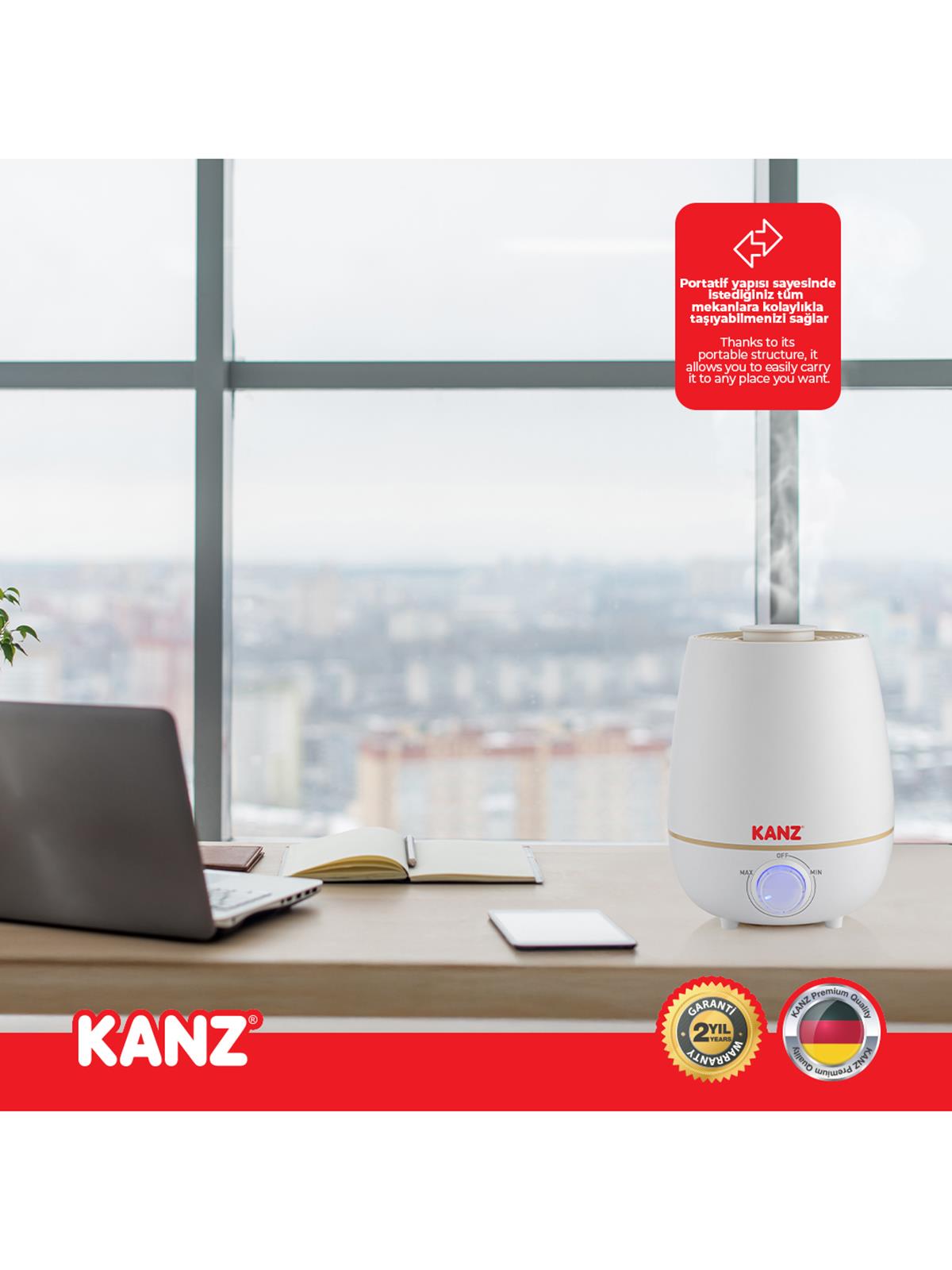 Kanz Manuel Üstten Doldurmalı Buhar Makinesi