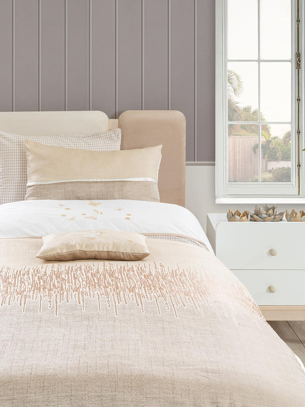 Tiffany Gold 3'lü Tek Kişilik Nevresim Takımı