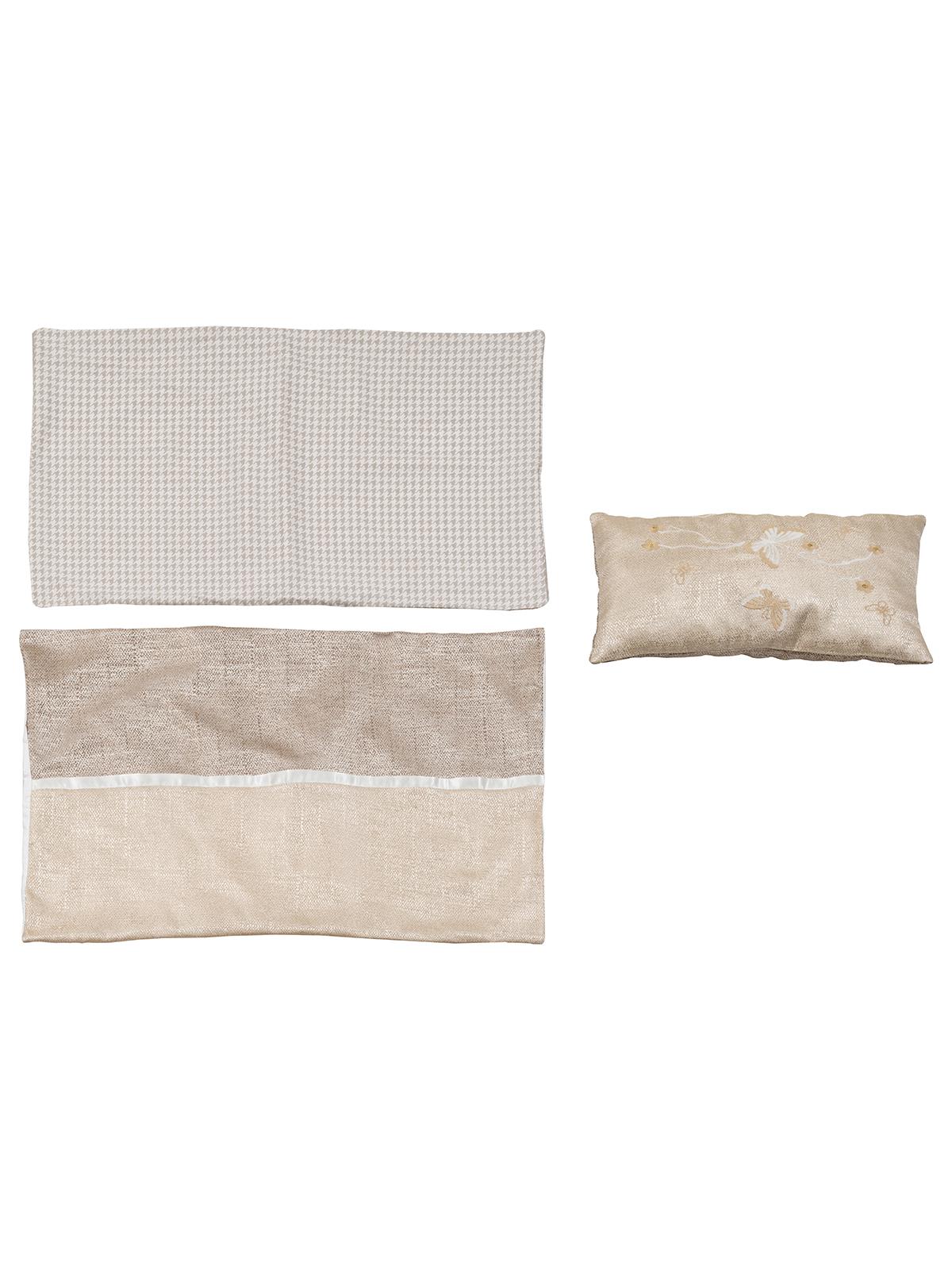 Tiffany Gold 3'lü Tek Kişilik Nevresim Takımı