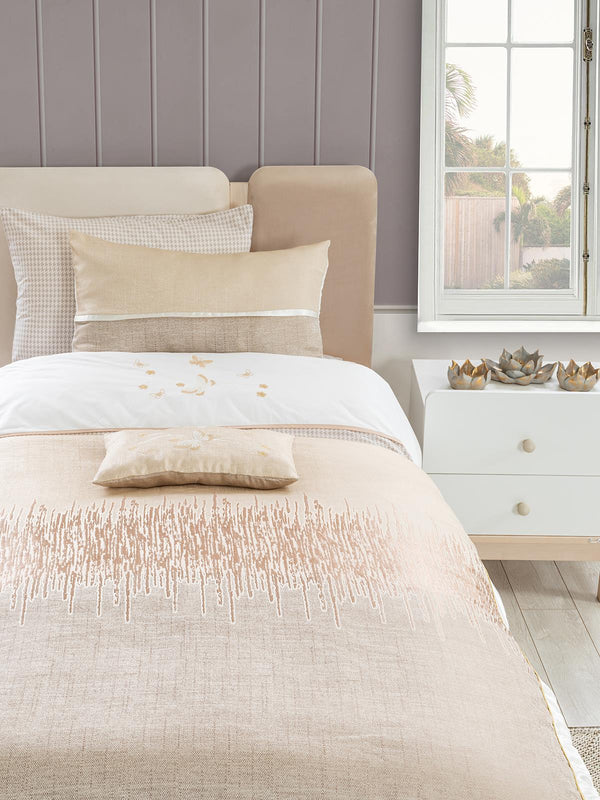 Tiffany Gold 3'lü Tek Kişilik Nevresim Takımı