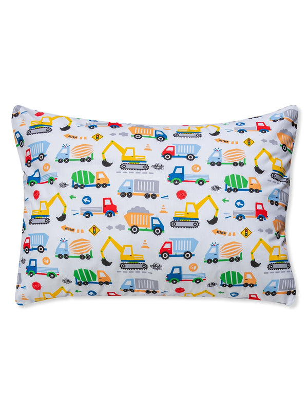 Tiffany İş Makinesi 3'lü Tek Kişilik Nevresim Takımı