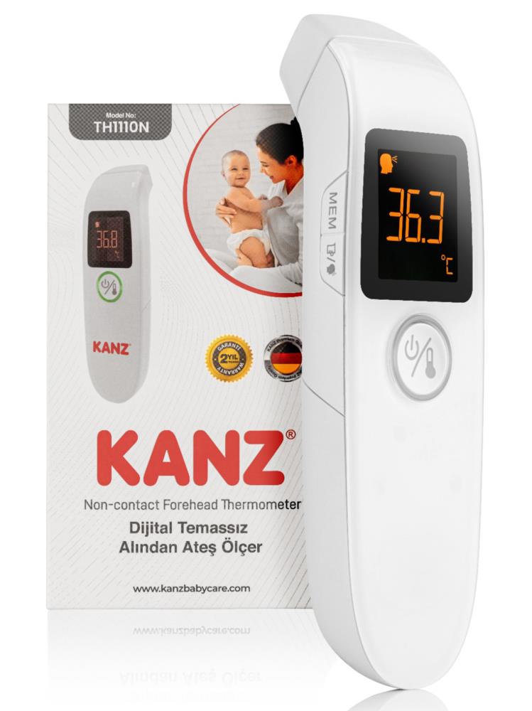 Kanz Dijital Temassız Alından Ateş Ölçer
