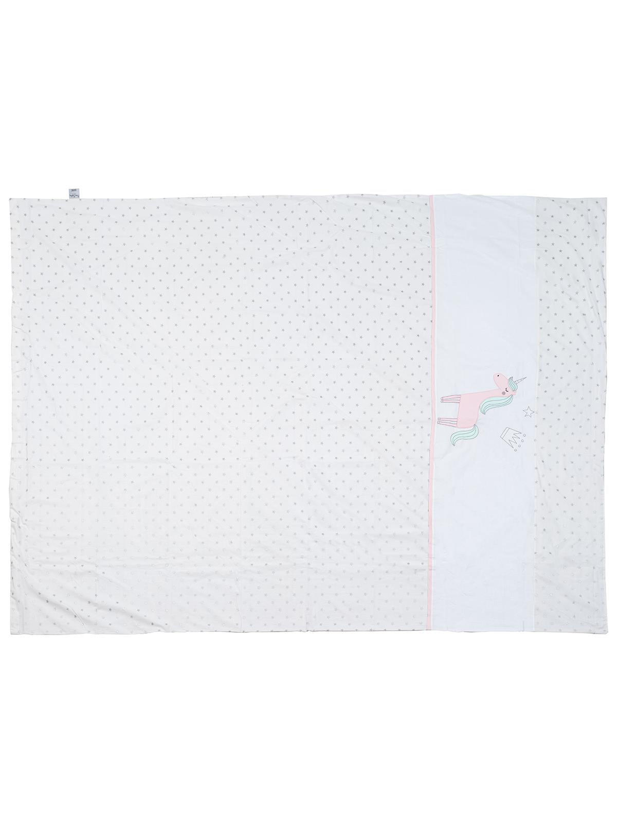 Tiffany Unicorn 3'lü Tek Kişilik Nevresim Takımı