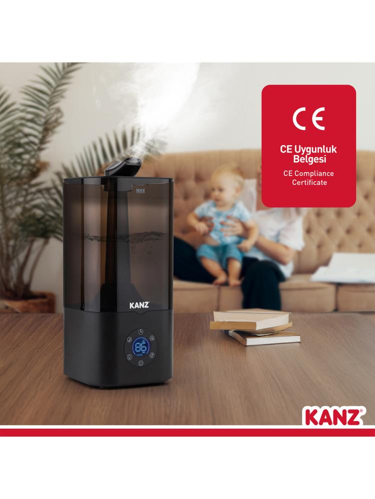 Kanz Uzaktan Kumandalı Dijital Soğuk Buhar Makinesi Hava Nemlendirici