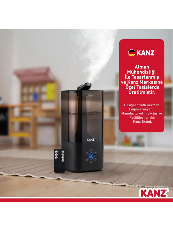 Kanz Uzaktan Kumandalı Dijital Soğuk Buhar Makinesi Hava Nemlendirici