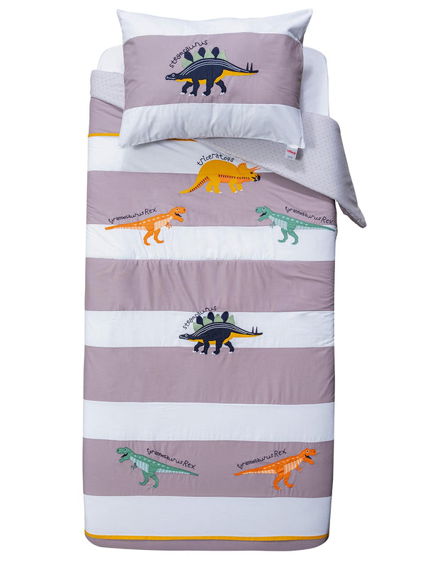 Tiffany Dinazor 3'lü Tek Kişilik Nevresim Takımı