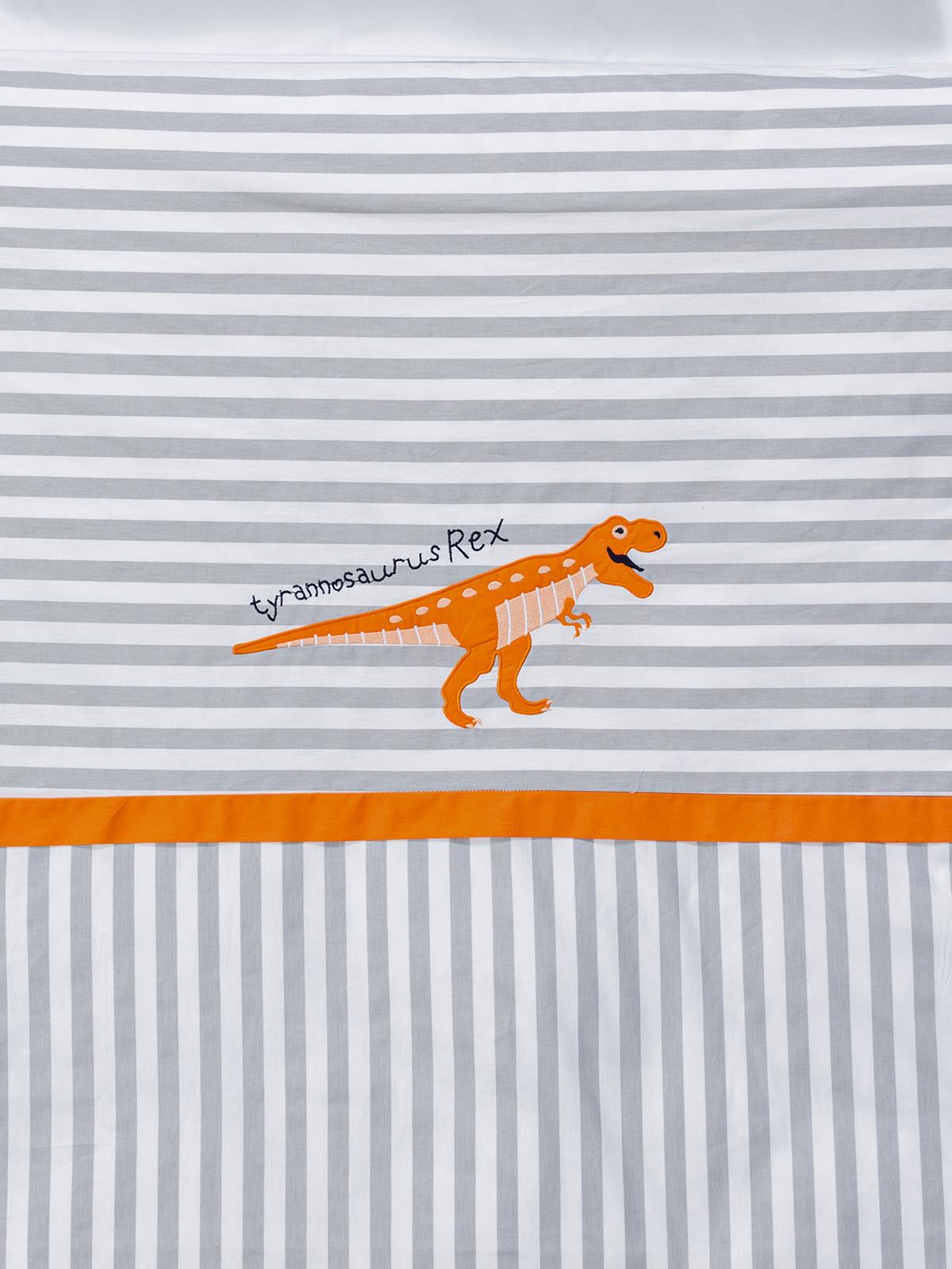 Tiffany Dinazor 3'lü Tek Kişilik Nevresim Takımı