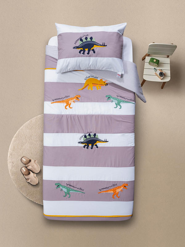 Tiffany Dinazor 3'lü Tek Kişilik Nevresim Takımı