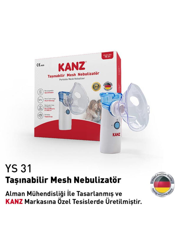 Kanz Taşınabilir Mini Mesh Nebülizatör
