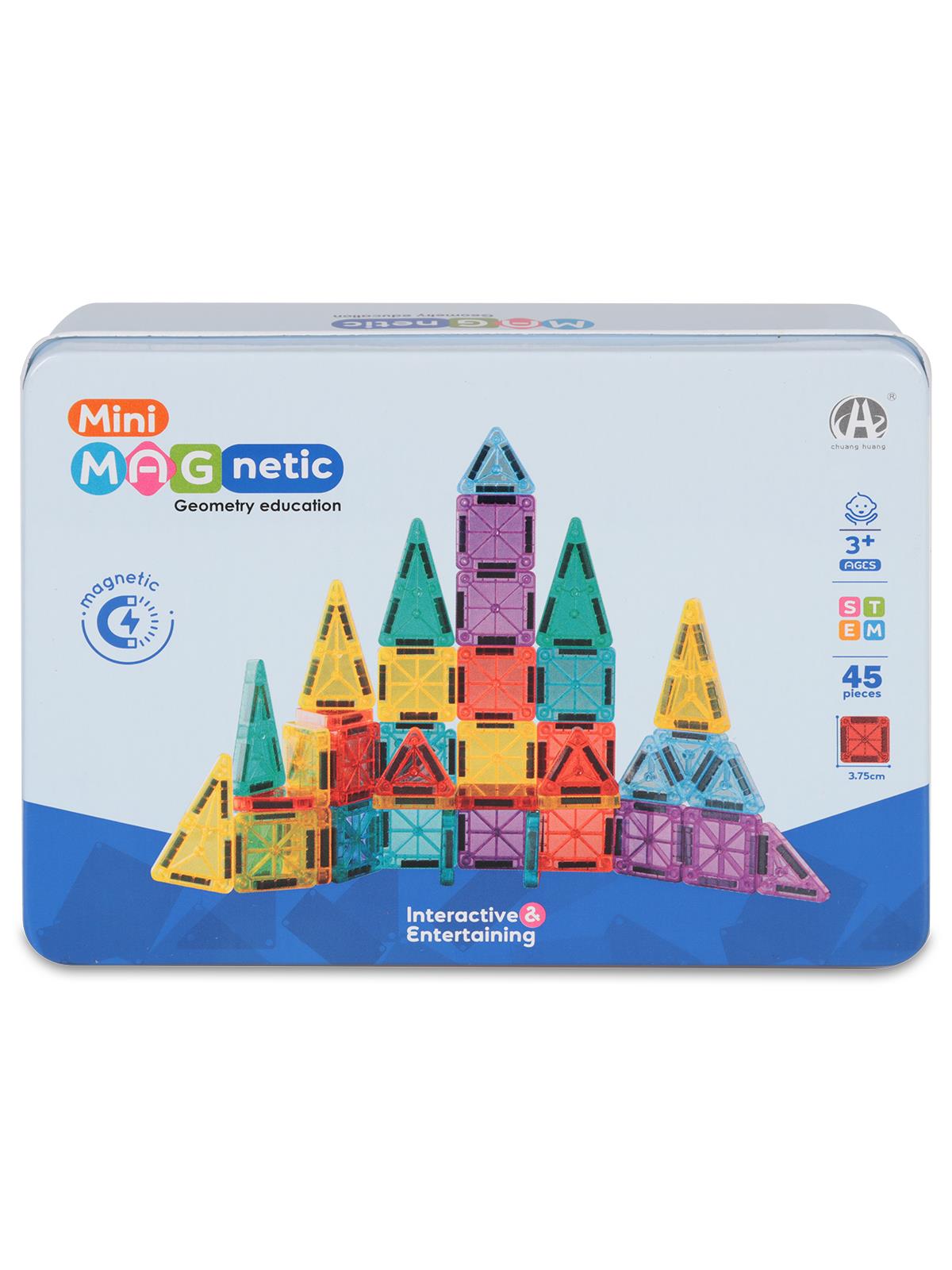 Magnetic Blok Metal Kutu 45 Pcs  3.75Cm Mini