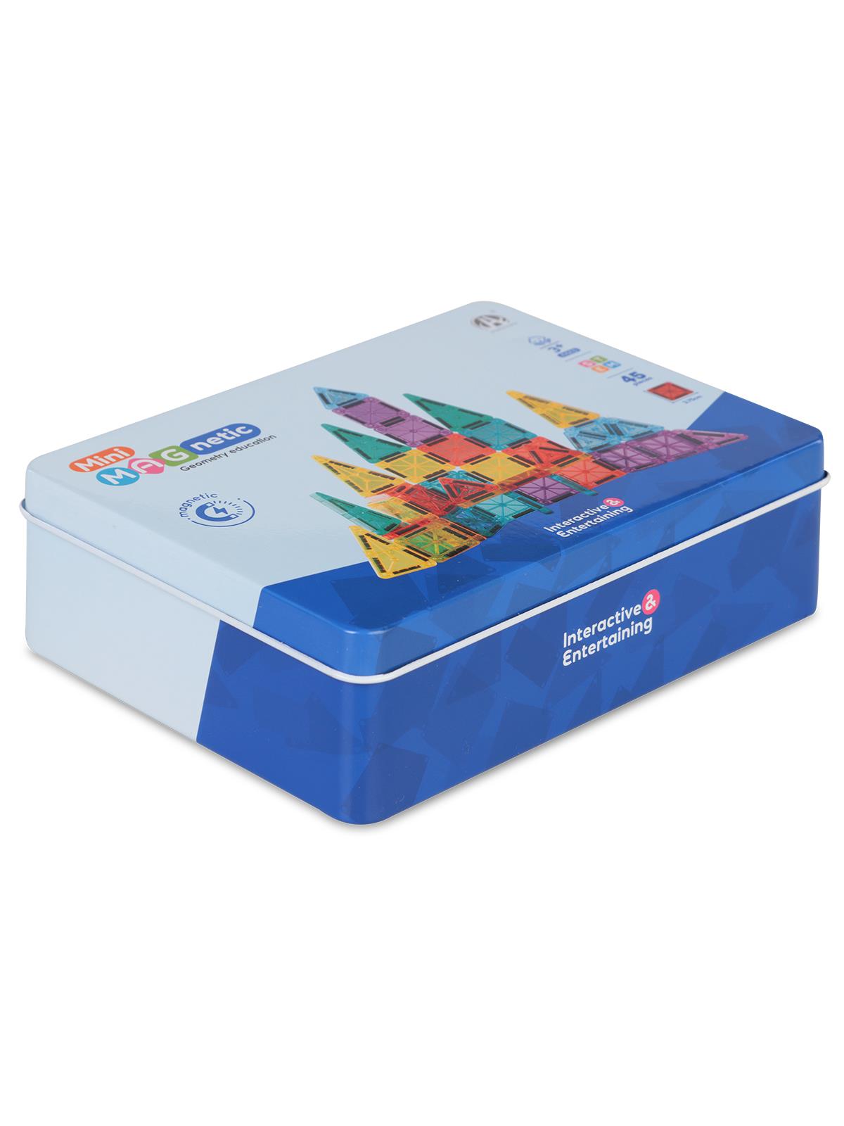 Magnetic Blok Metal Kutu 45 Pcs  3.75Cm Mini