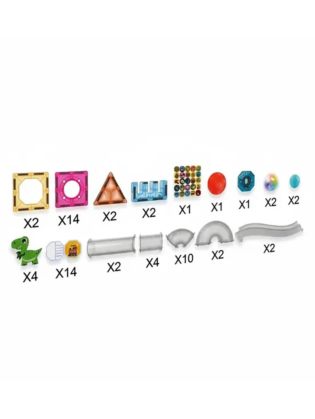 Magnetic Işıklı Manyetik Bloklar 64 Parça