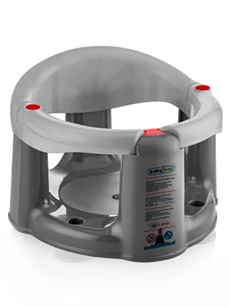 Babyjem Önden Açılır Banyo&mama Oturağı - Gri