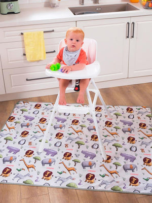 Minimono Mama Sandalyesi Altı ve Aktivite Bakım Örtüsü 145x120cm