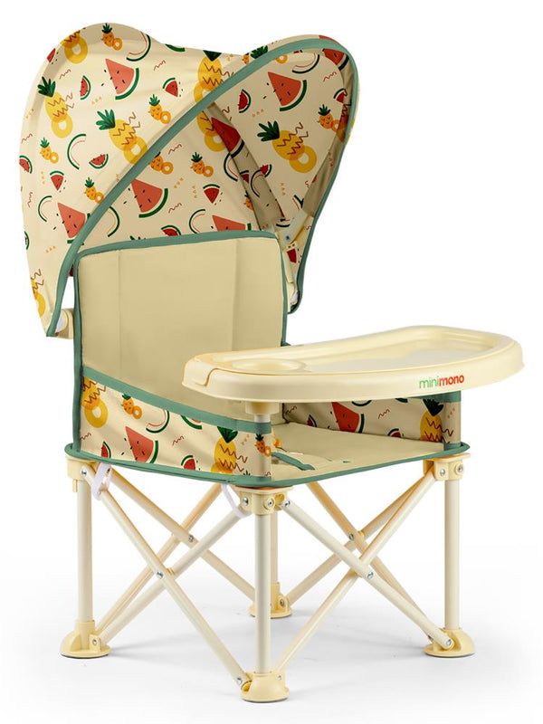 Minimono Tenteli Portatif  Mama Sandalyesi - Bej