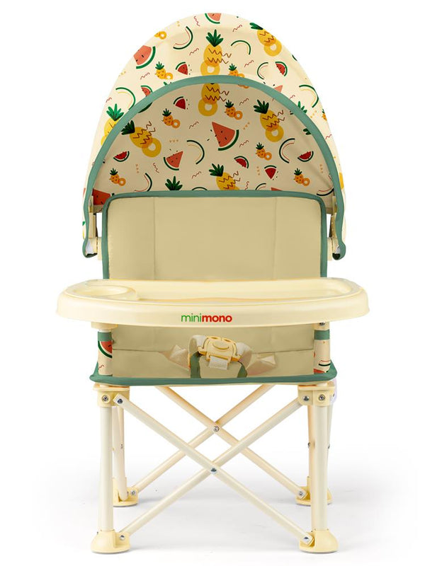 Minimono Tenteli Portatif  Mama Sandalyesi - Bej