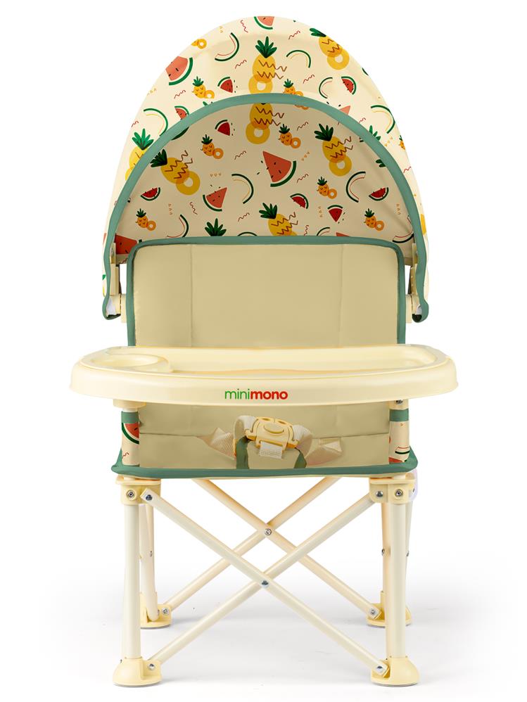 Minimono Tenteli Portatif  Mama Sandalyesi - Bej